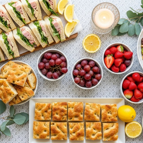 Esposito’s ice cream catering setup at a private event